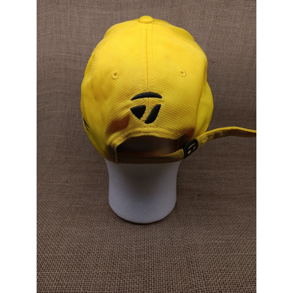 Taylormade Yellow Lethal RBZ Golf Adjustable Hat Embroidered One Size Fits All - Picture 4 of 6